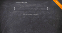 Desktop Screenshot of garnishwage.com